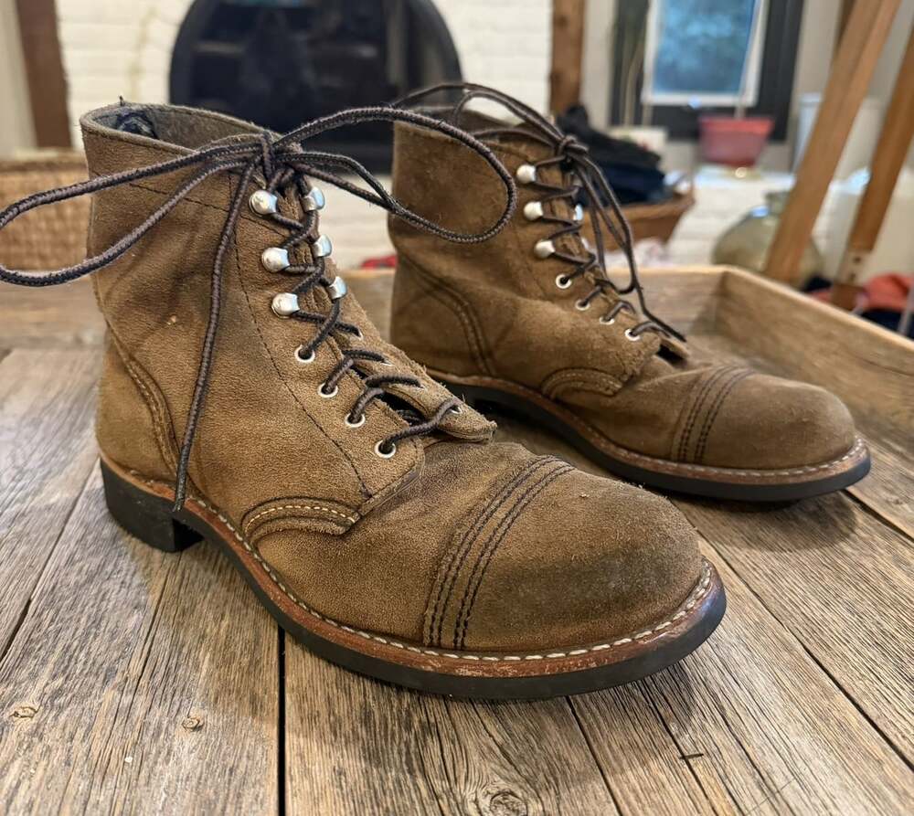Red Wing Iron Ranger 3364 Women’s 7 Clove Acampo Roughout Leather Boots USA